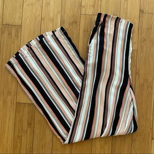 Striped Wide Leg pants